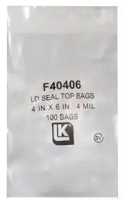 Zip Lock Bag - 4x6 (4 Mil)