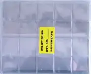 Supersafe 2x2 Coin Flips - 100 per Pack (Inserts)
