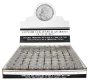 Round Coin Tube-SBA, 100/box