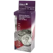 3 Round Coin Tube - American Silver Eagle