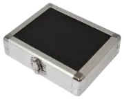 Falcon Series Single Slab Box - Black Aluminum