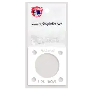 Capital Plastics 144 Coin Holder - 1 oz. Platinum Eagle
