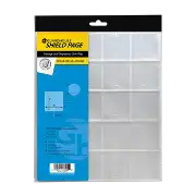 Guardhouse Shield Thumb Cut 20 Pocket (10 pack) Polypropylene Pages