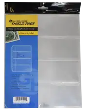 Guardhouse Shield 4 Pocket Archival (10 pack) Polypropylene Pages