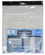 Guardhouse Shield Thumb Cut 30 Pocket (10 pack) Polypropylene Pages