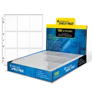 Guardhouse Shield 9 Pocket (100 pack) Polypropylene Pages