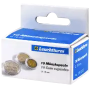 18mm - Coin Capsules (pack of 10)