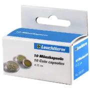 22mm - Coin Capsules (pack of 10)