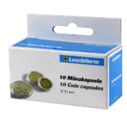 31mm - Coin Capsules (pack of 10)