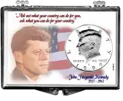 Kennedy Half Dollar - Flag