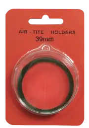 Air Tite 39mm Retail Package Holders - Holiday Ornament Green