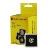 Dime, $2.50 Gold 2x2 Tetra Snaplock Coin Holder - 10 per pack