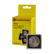 Large Dollar 2x2 Tetra Snaplock Coin Holder - 10 per pack