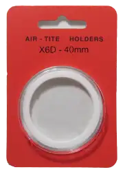 Air Tite Ring Fit High Relief X40mm Retail Package Holders - Model X6D