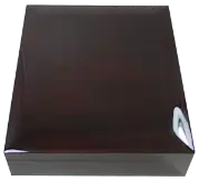 Oversized NGC Slab Box with Dome Lid and Piano Finish