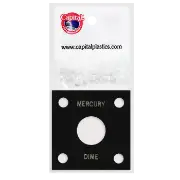 Capital Plastics 144 Coin Holder - Mercury Dime