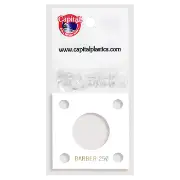 Capital Plastics 144 Coin Holder - Barber Quarter