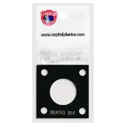 Capital Plastics 144 Coin Holder - Seated Liberty Quarter