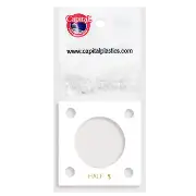 Capital Plastics 144 Coin Holder - Half Dollar