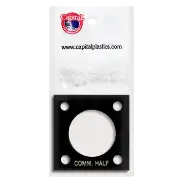 Capital Plastics 144 Coin Holder - Comm Half Dollar