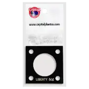 Capital Plastics 144 Coin Holder - Liberty Half Dollar