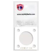 Capital Plastics 144 Coin Holder - Kennedy Half Dollar