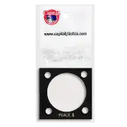Capital Plastics 144 Coin Holder - Peace $