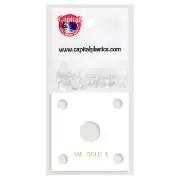 Capital Plastics 144 Coin Holder - Small Gold $ (type 1)