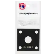 Capital Plastics 144 Coin Holder - Large Gold $ (type 2&3)