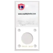 Capital Plastics 144 Coin Holder - $10 Gold