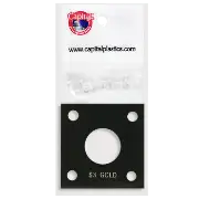 Capital Plastics 144 Coin Holder - $3 Gold