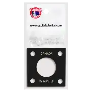 Capital Plastics 144 Coin Holder - 1/2 oz. Maple