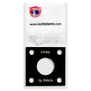 Capital Plastics 144 Coin Holder - 1/4 oz. Panda