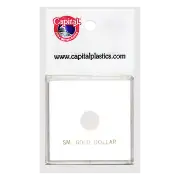 Capital Plastics Krown Coin Holder - Small Gold $ (type 1)