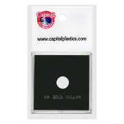 Capital Plastics Krown Coin Holder - Small Gold $ (type 1)