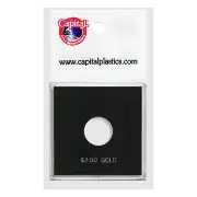 Capital Plastics Krown Coin Holder - $2.50 Gold