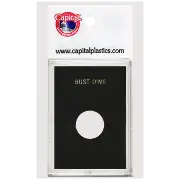 Capital Plastics Caps Coin Holder - Bust Dime