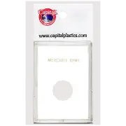 Capital Plastics Caps Coin Holder - Mercury Dime