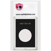 Capital Plastics Caps Coin Holder - Half Dollar