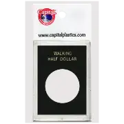 Capital Plastics Caps Coin Holder - Walking Half Dollar