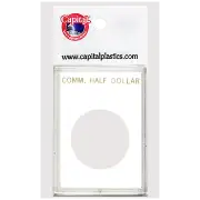 Capital Plastics Caps Coin Holder - Comm Half Dollar