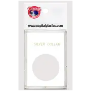 Capital Plastics Caps Coin Holder - Silver $