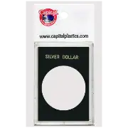 Capital Plastics Caps Coin Holder - Silver $