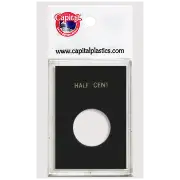 Capital Plastics Caps Coin Holder - Half Cent