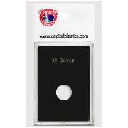 Capital Plastics Caps Coin Holder - 3c Silver