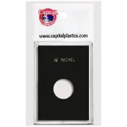 Capital Plastics Caps Coin Holder - 3 Cent Nickel