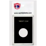 Capital Plastics Caps Coin Holder - 20 Cents