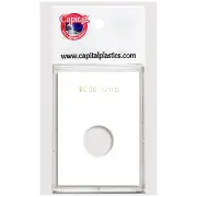Capital Plastics Caps Coin Holder - $2.50 Gold