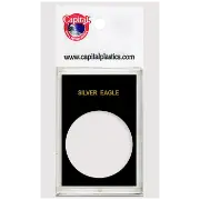 Capital Plastics Caps Coin Holder - 1 oz. Silver Eagle