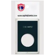 Capital Plastics Caps Coin Holder - 1 oz. Maple